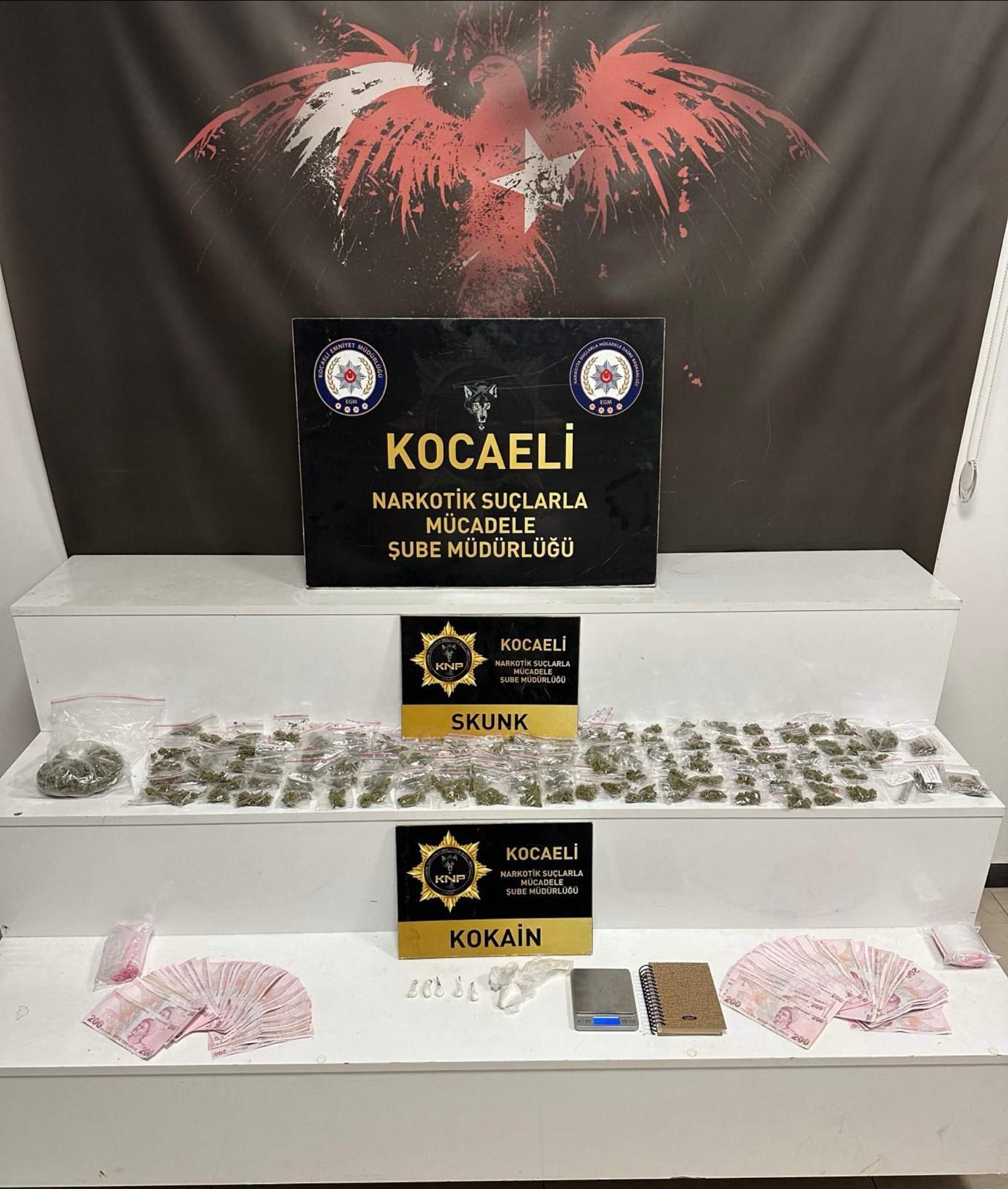 Kocaeli’de Uyuşturucu Operasyonu: 5 Şüpheli Tutuklandı