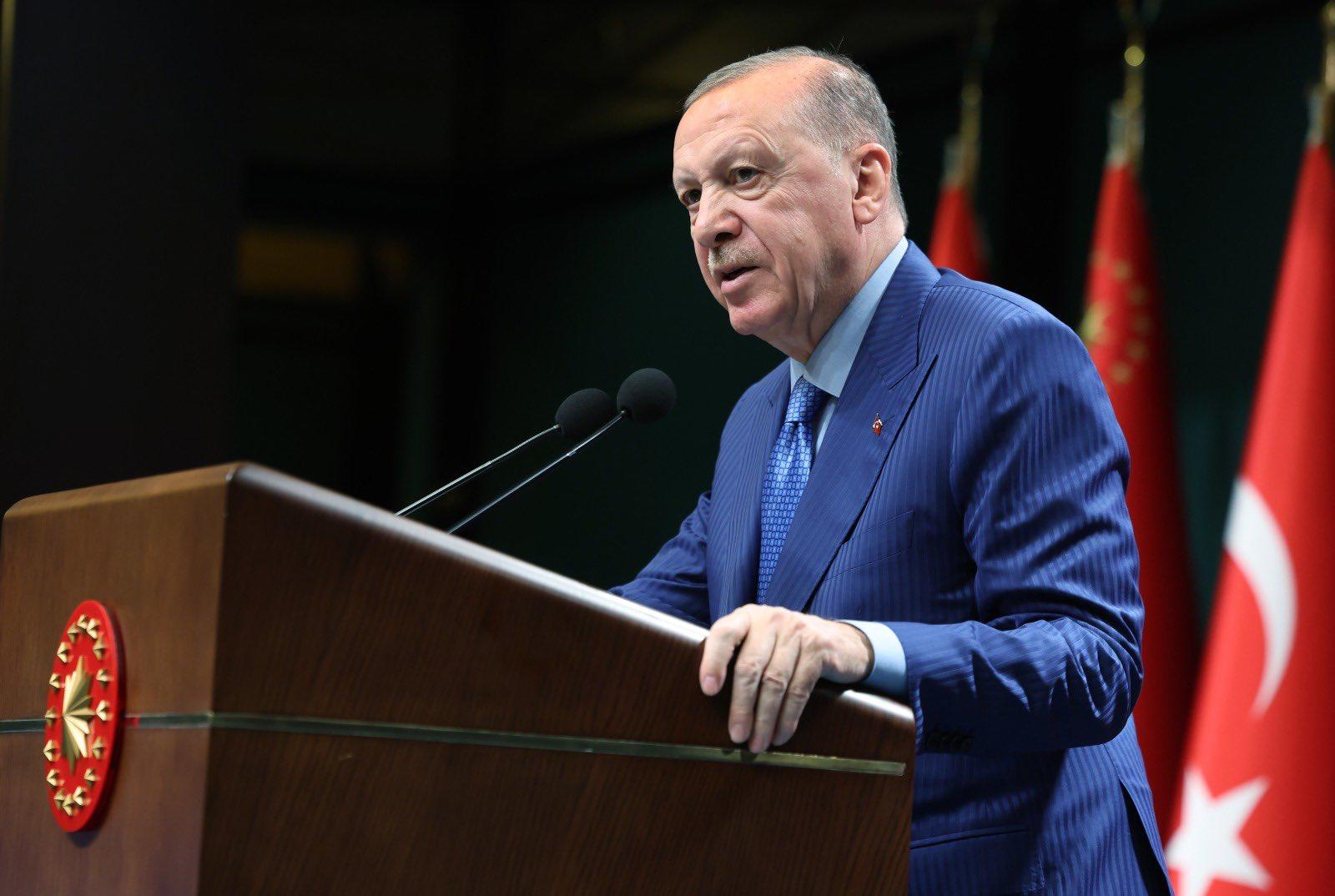 Cumhurbaşkanı Erdoğan Beş Ülkenin Büyükelçisini Kabul Etti