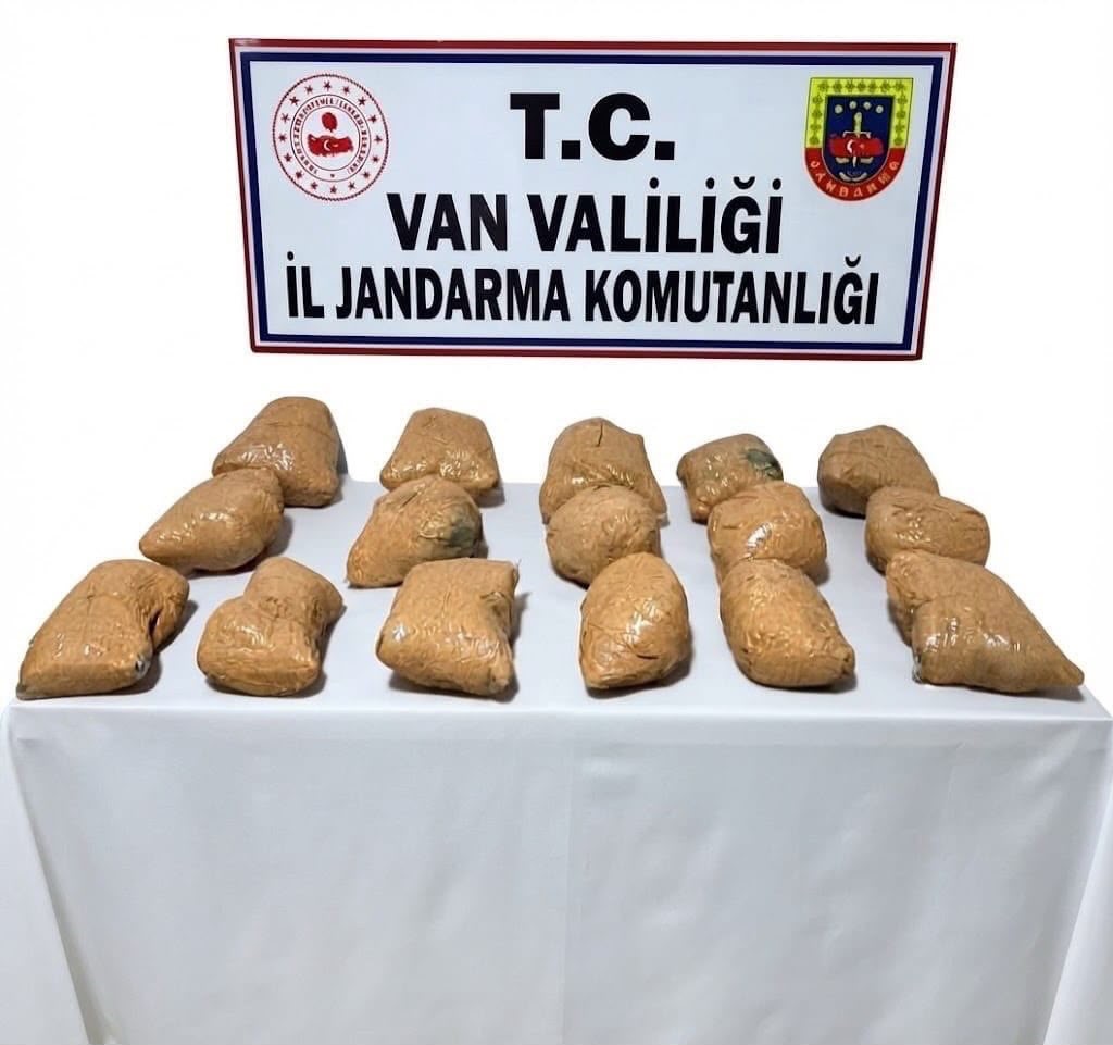 Van’da 22 kilo 100 gram toz esrar ele geçirildi