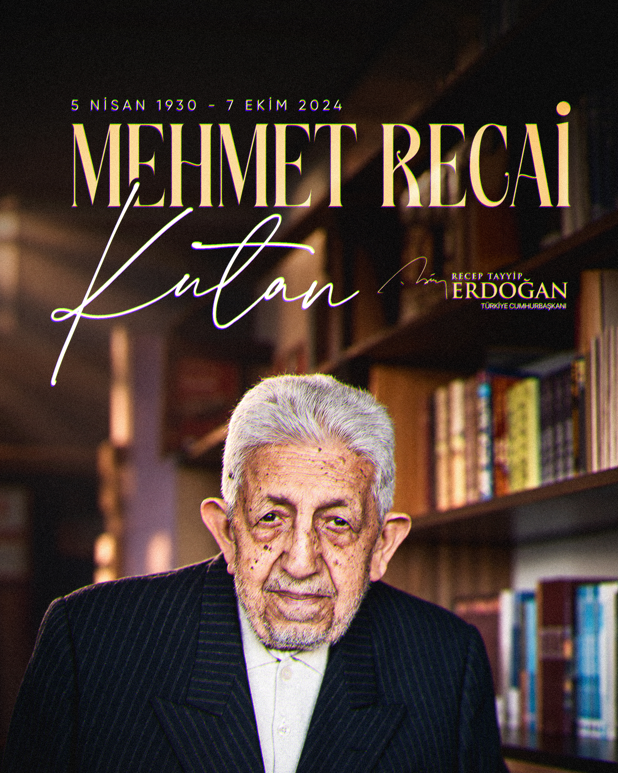 Cumhurbaşkanı Erdoğan Recai Kutan’ı Vefat Yıldönümünde Andı