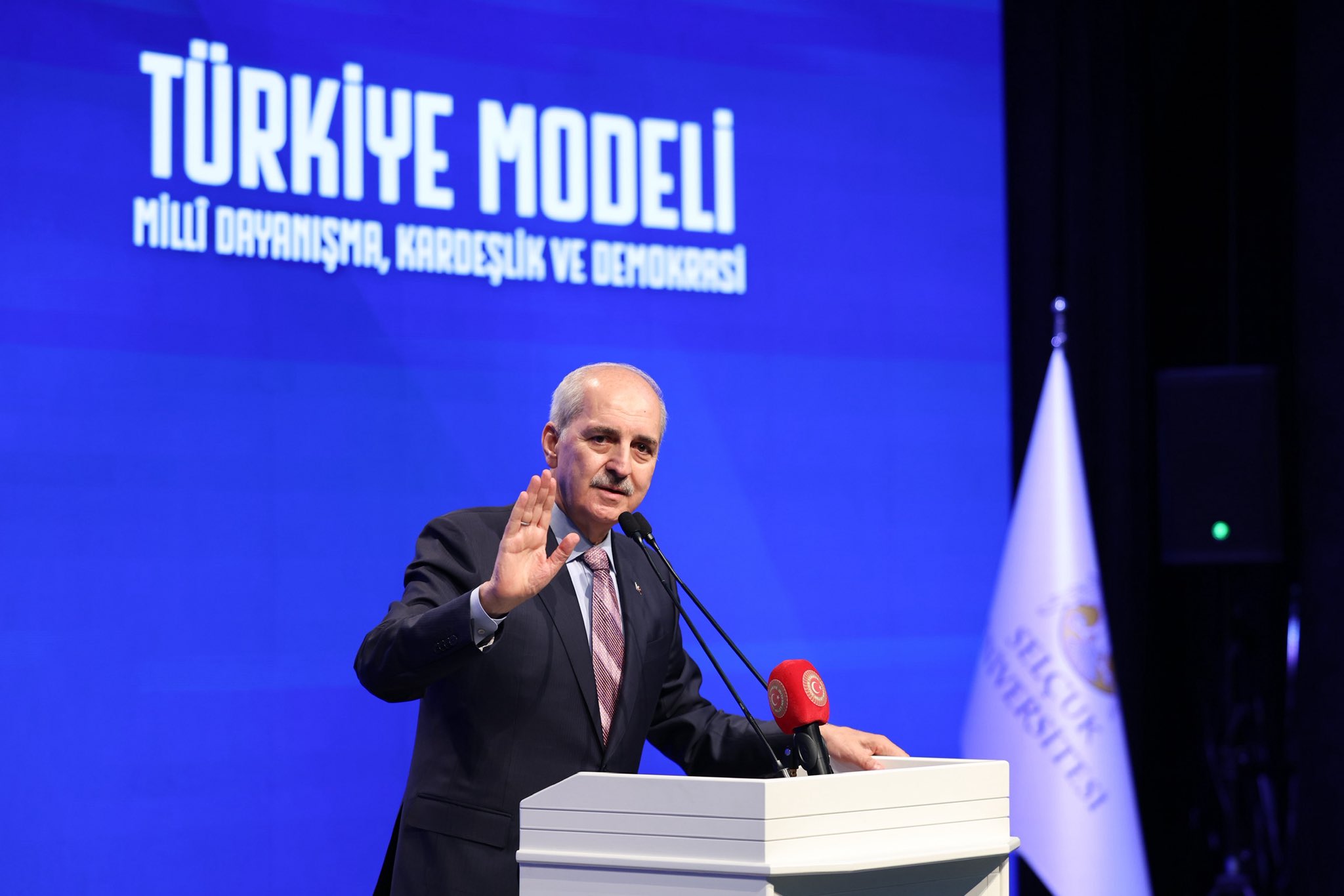 TBMM Başkanı Kurtulmuş: Yeni Yasada Üç Önemli Sigorta Var