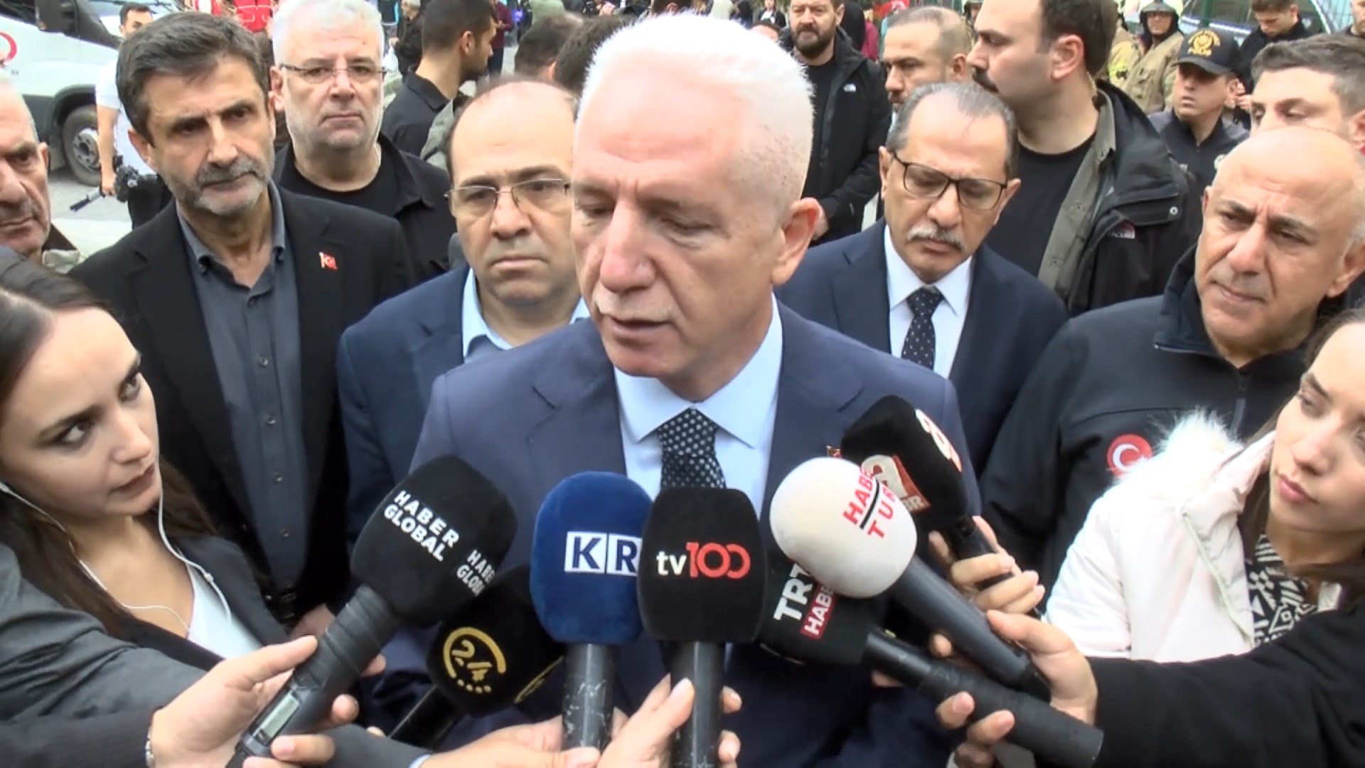Vali Gül: Bina Riskli, Çökme İhtimali Var